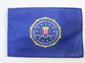 FLAGGE FBI DER VEREINIGTEN STAATEN 45x30cm mit kordel - FEDERAL BUREAU OF INVEST