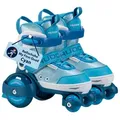 Hudora Rollschuhe My First Quad Skates, verschiedene Farben, Gr. 26-33, größenverstellbar, Belüftungssystem blau 26-29