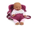 Bayer CHIC2000 Puppen Tragegurt Tragetasche Bauchtrage Tragetuch Dots Brom 78229