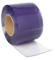 Kerbl Streifenvorhang (für Ställe / Paddocks / Hallen, Rollenlänge 25 m, Breite 30 cm, Vorhang transparent, PVC, ohne Montagematerial) 291150