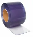 PVC Lamellen, Streifenvorhang, Türvorhang klar, 30 cm Breite x 3 mm Dicke, 25 m