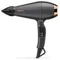 BaByliss Italian Air Pro 2200 Haartrockner Föhn, AC-Motor, 2200 W Leistung, Ionen-Technologie, 6719DE Grau