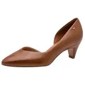 Tamaris TOUCH-IT aus Leder Trichterabsatz 1-22428-46 Pumps TOUCH-IT braun 37 EU