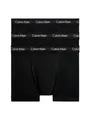 Calvin Klein Unterwäsche Boxershorts Cotton Stretch Brief (Baumwolle) schwarz/schwarz Herren - 3 Stück, Größe: L