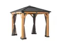 Sunjoy Netz für Zedernholz Gazebo 273cm x 273cm