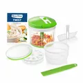 Genius Nicer Dicer Twist 9 Teile Zerkleinerer mit Seilzug