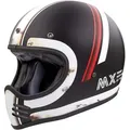Premier Trophy MX DO O.S., Integralhelm - Matt Schwarz/Weiß/Rot - M