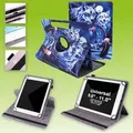 Für Lenovo Tablet Motiv Muster 360 Grad Rotation Tasche Kunst-Leder Hülle Etuis Cover Schutz Case Zubehör