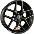4 Alufelgen BORBET Y Black Glossy 7,5x17 ET47 5x114,3 17 Zoll