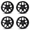 4 Borbet Felgen Y 7.5x17 ET47 5x114,3  für Nissan Juke
