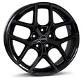 1x BORBET DESIGN Y schwarz glänzend 7.5Jx17 5x114.3 ET47