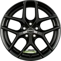 4x Borbet Y black glossy 7.5x17 ET47 - LK5/114.3 ML72.5 Felge Alu