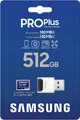 Pro Plus Micro SDXC 512GB Speicherkarte + USB 3.0 Reader U3 V30 A2