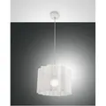 Pendelleuchte GLICINE, 1-flammig, E27, IP20, weiß