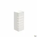 SLV 148010 Wandleuchte GL 100 SLOT eckig weisser Gips E14 max. 40W