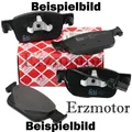 FEBI BREMSEN BREMSBELAEGE KLOETZE VORNE 16994 MIT WARNKONTAKT FUER AUDI