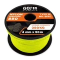 Paracord 550 Typ III | ø 4mm - 11 Kerne - max. 250 kg | 100% Nylonschnur - reißfest & extrem stabil | Nylonseil, Allzweckseil, Reepschnur & Outdoor Seil