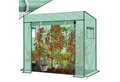 Sekey Tomatengewächshaus Gewächshaus Folie Treibhaus Foliengewächshaus für Garten und Balkon, 200 x 77 x 170cm Tomatenhaus Stabil Gewächshaus Winterfest