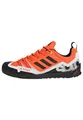 Adidas Unisex Terrex Swift Solo 2.0 Hiking Shoes, Orange/Core Black/Crystal White, 43 1/3 EU