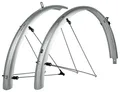 SKS Bluemels Basic 28 Schutzblech-Set - silber 55 mm breit für 28 Fahrräder g...