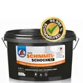 Tonis SCHIMMELSCHOCK Wandfarbe Anti-Schimmel-Farbe 4,5 Liter, Desinfizierender Schimmel-Blocker, Wandfarbe für ca. 18 m2, Schimmel sofort und zuverlässig entfernen
