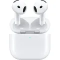 Apple AirPods (4th generation) AirPods 4 mit Active Noise Cancellation, Kabellos, Anrufe/Musik/Sport/Alltag, Kopfhörer, Weiß - Weiß