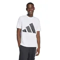 adidas Herren Sl Sj T Shirt, Weiß / Schwarz, XL EU