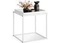 tectake Beistelltisch Couchtisch Cambridge 40x40x44cm (1-St., 1 tlg), Stapelbarer Beistelltisch im trendigen Retro-Look