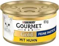 Purina Gourmet Gold Feine Pastete Huhn Katzennassfutter Tiernahrung 12 x 85 g