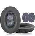 INF Ersatz Ohrpolster für Bose QuietComfort 35, Ohrpolster kompatibel mit Bose QC35 ii QC2 QC15 QC25 Kopfhörer