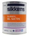 Sikkens Rubbol BL Satin Acryllack Lack seidenglänzend Türen Fenster weiß - 1 L