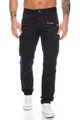 Cipo & Baxx Herren Cargo Jeans Hose (Schwarz, W36/L32)