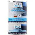 Plid® 2K Epoxy-Haftvermittler 750 ml [Basis + Härter] Transparente 2K-Epoxidharz-Grundierung für Beton- und Garagenböden – Perfekt als Epoxidharz Primer & Bodenbeschichtung, Werkstatt, Keller, Estrich