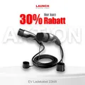 LAUNCH Europe EV Ladekabel Typ 2,400V AC,3 Phasen, 11kW,16A,7M, IP54+55 und TÜV