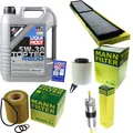 INSPEKTIONSKIT FILTER LIQUI MOLY ÖL 5L 5W-30 für BMW 1er E87 116i 118i 120i E81
