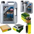 INSPEKTIONSKIT FILTER LIQUI MOLY ÖL 7L 5W-30 für BMW 5er F10 F18 535i