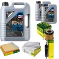 INSPEKTIONSKIT FILTER LIQUI MOLY ÖL 7L 5W-30 für BMW 5er F10 F18 535i