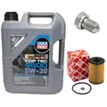 Motoröl Set 5W-30 5 Liter + Ölfilter + Ölablassschraube für Audi Seat Skoda VW