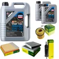 INSPEKTIONSKIT FILTER LIQUI MOLY ÖL 7L 5W-30 für BMW 5er F10 F18 535i
