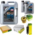 INSPEKTIONSKIT FILTER LIQUI MOLY ÖL 7L 5W-30 für BMW 5er F10 F18 535i