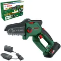 Bosch Home & Garden Akku-Kettensäge EasyChain 18V-15-7, 15 cm Schwertlänge, inkl. Akku 2,5Ah und Ladegerät AL 18V-20