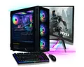 Meinpc AMD Ryzen 7 Set Gaming-PC-Komplettsystem (27,00", AMD Ryzen 7 5700G, Radeon, 16 GB RAM, 500 GB SSD, Gamer, Gaming, RGB, Windows 11 Pro), Energieeffizienzklasse E (März 2021)