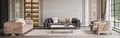 JVmoebel 3-Sitzer Chesterfield-Sofa in Beige mit hochwertigem Stoffbezug, Packung 1 Teile, Made in Europa