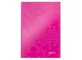LEITZ Notizbuch WOW 4628, DIN A5, kariert, pink