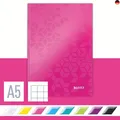Leitz 46281023 Notizbuch WOW, A5, kariert, pink metallic