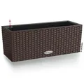 LECHUZA® Blumenkasten BALCONERA Cottage 50 Mokka All-in-One