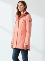 Dry Fashion Funktionsmantel Leer Damen Funktionsjacke Leer mit abnehmbarer Kapuze wasserdicht winddicht