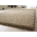 Steffensmeier Hochflor-Teppich Twilight, Rechteckig, Ragolle Hochflorteppich Shaggy Langflor beige Rechteckig | 200 cm x 250 cm