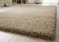 Steffensmeier Ragolle Twilight Hochflor Teppich Shaggy, weich & elastisch, moderner Wohnzimmer Teppich, Beige 6611, 200x250 cm
