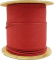 Solar kabel 6 mm² 100m Solarleitung H1Z2Z2-K Solarkabel, Erdverlegbare, Einzelleitung, , Halogenfrei, Photovoltaik Doppelt isoliert Rot
